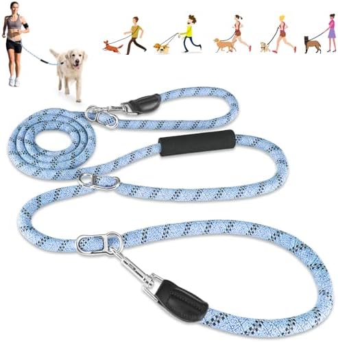 Retractable Dog Leash with LED Safety Light