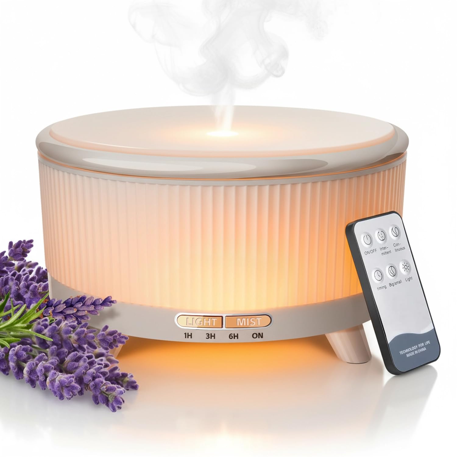 500ml Ultrasonic Essential Oil Diffuser & Humidifier