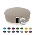 Meditation Cushion with Buckwheat Fill Zafu