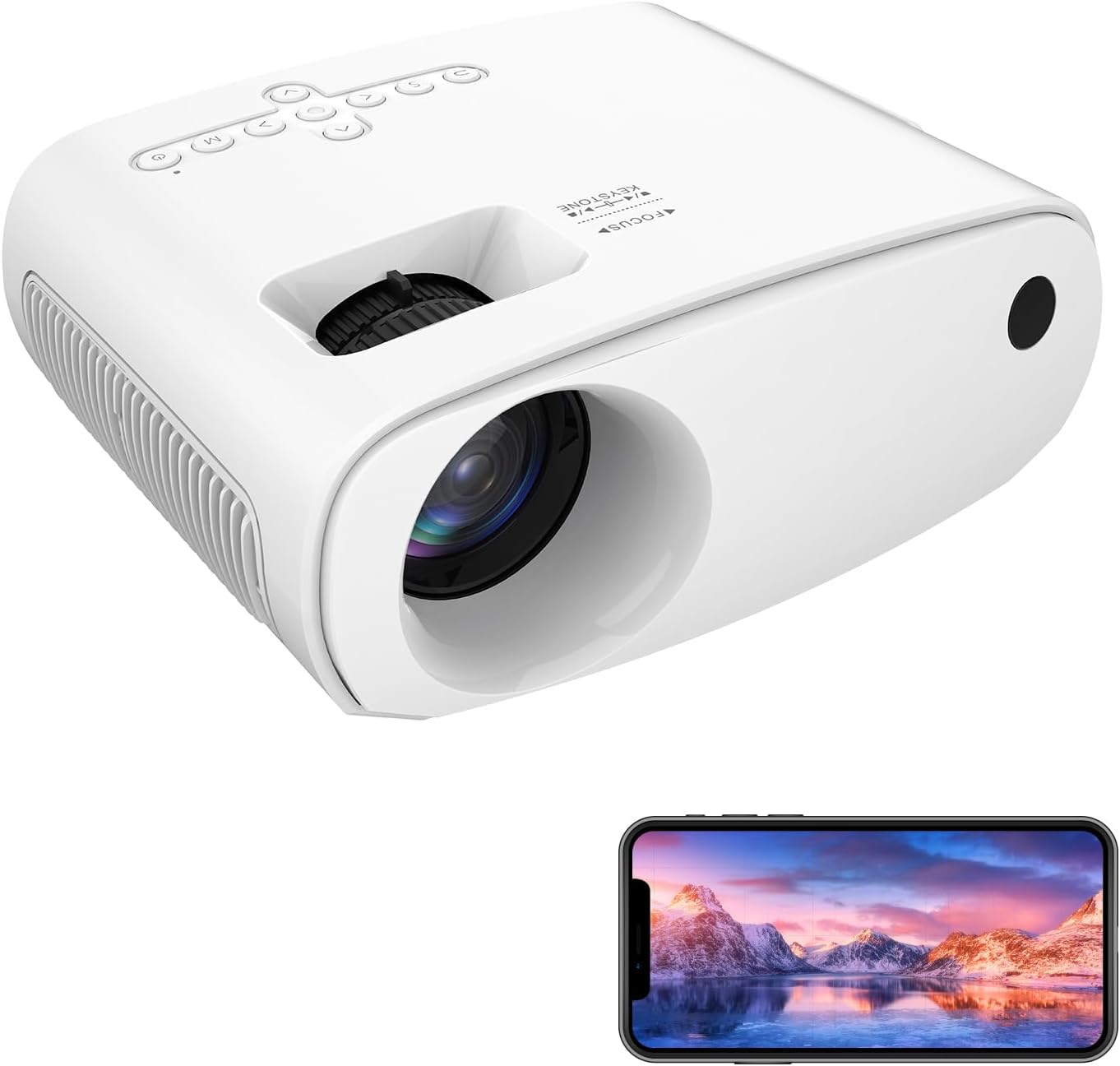 Portable Rechargeable Mini Projector