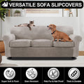 Stretch Velvet Sofa Cover Pet & Scratch Proof