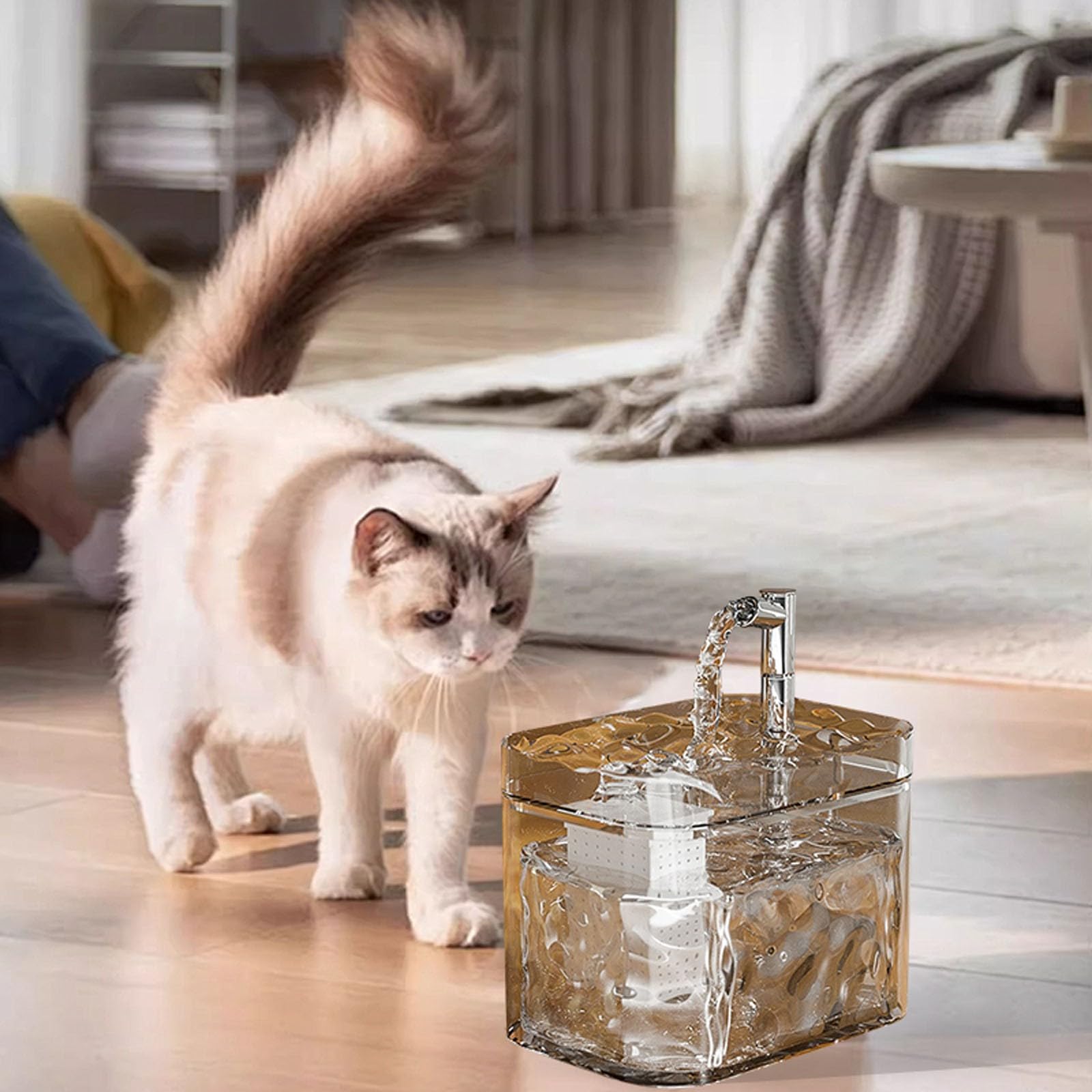 Automatic Pet Water Fountain 2.5L Silent Pump with Filter