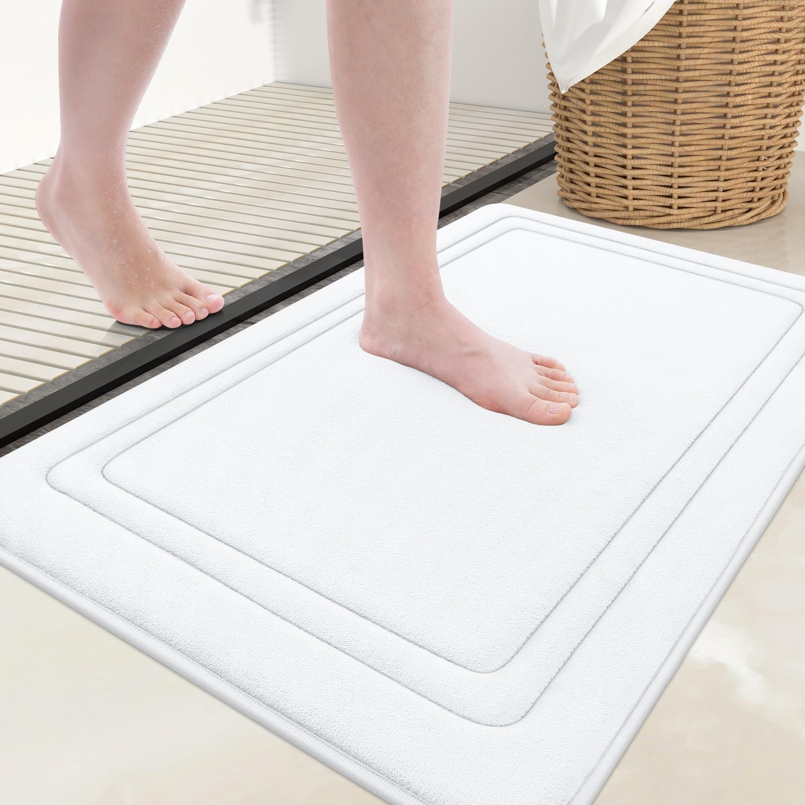 Memory Foam Non-Slip Bathroom Rug