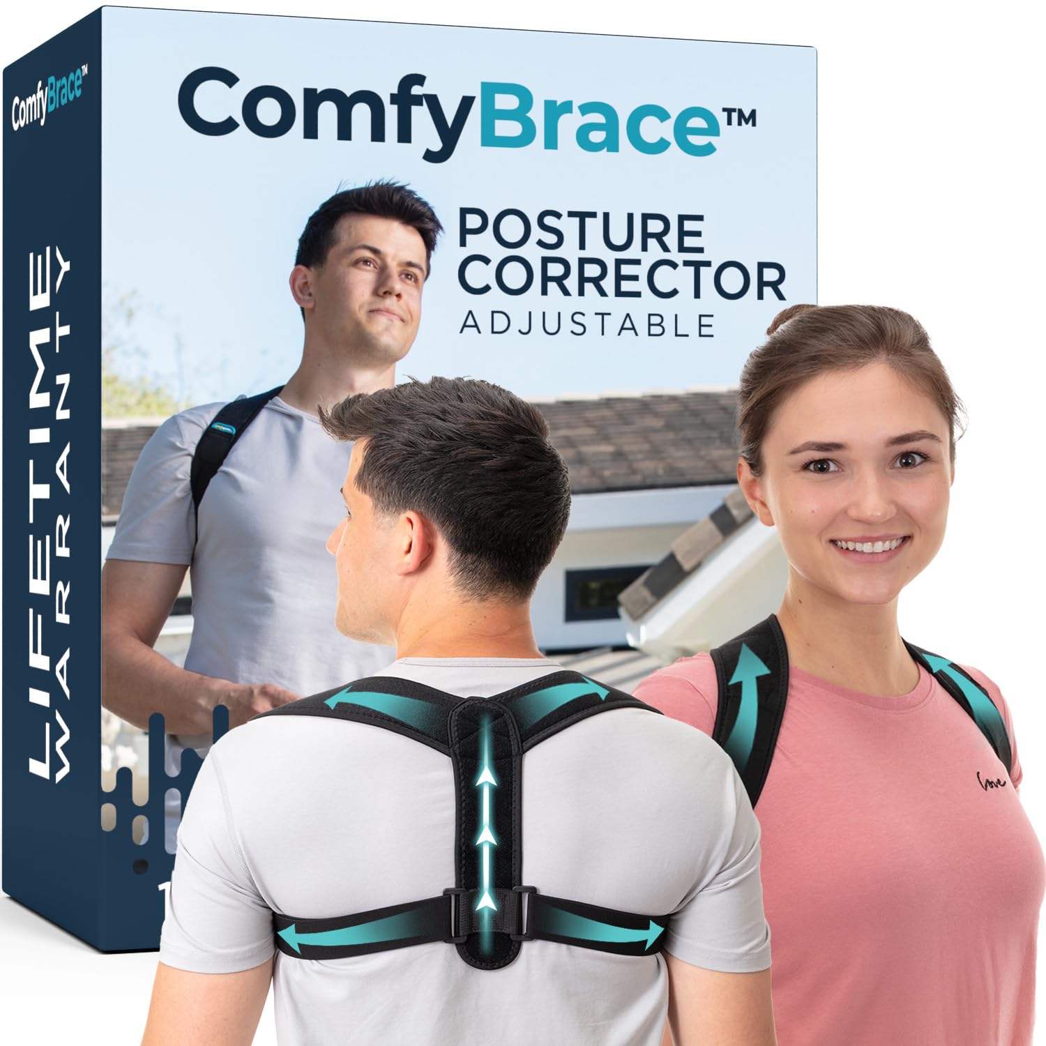 Adjustable Posture Corrector Support Brace