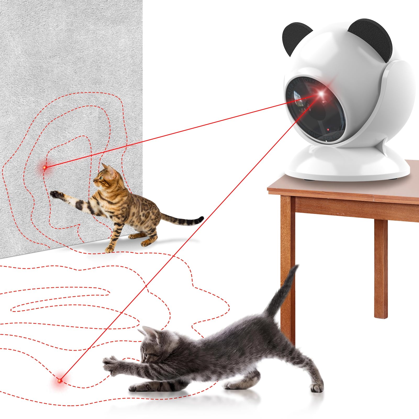 Automatic Rotating Cat Laser Toy