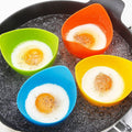 Silicone Egg Poacher Cups Set of 4
