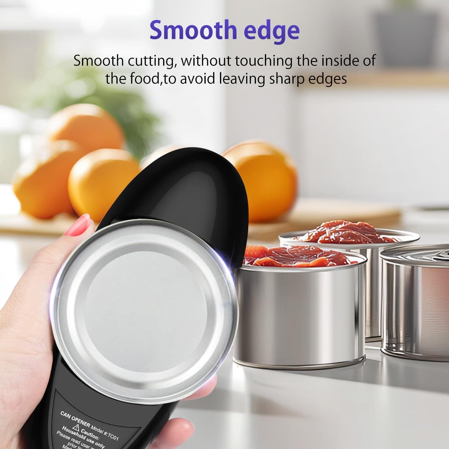 One-Touch Automatic Electric Can Opener