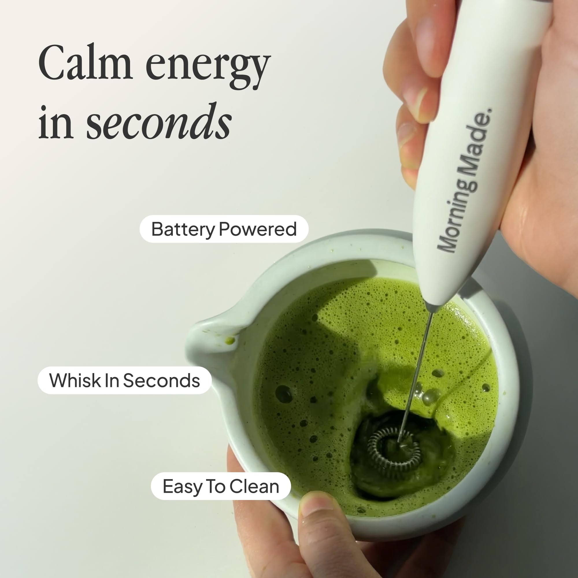 Electric Matcha & Milk Frother Wand