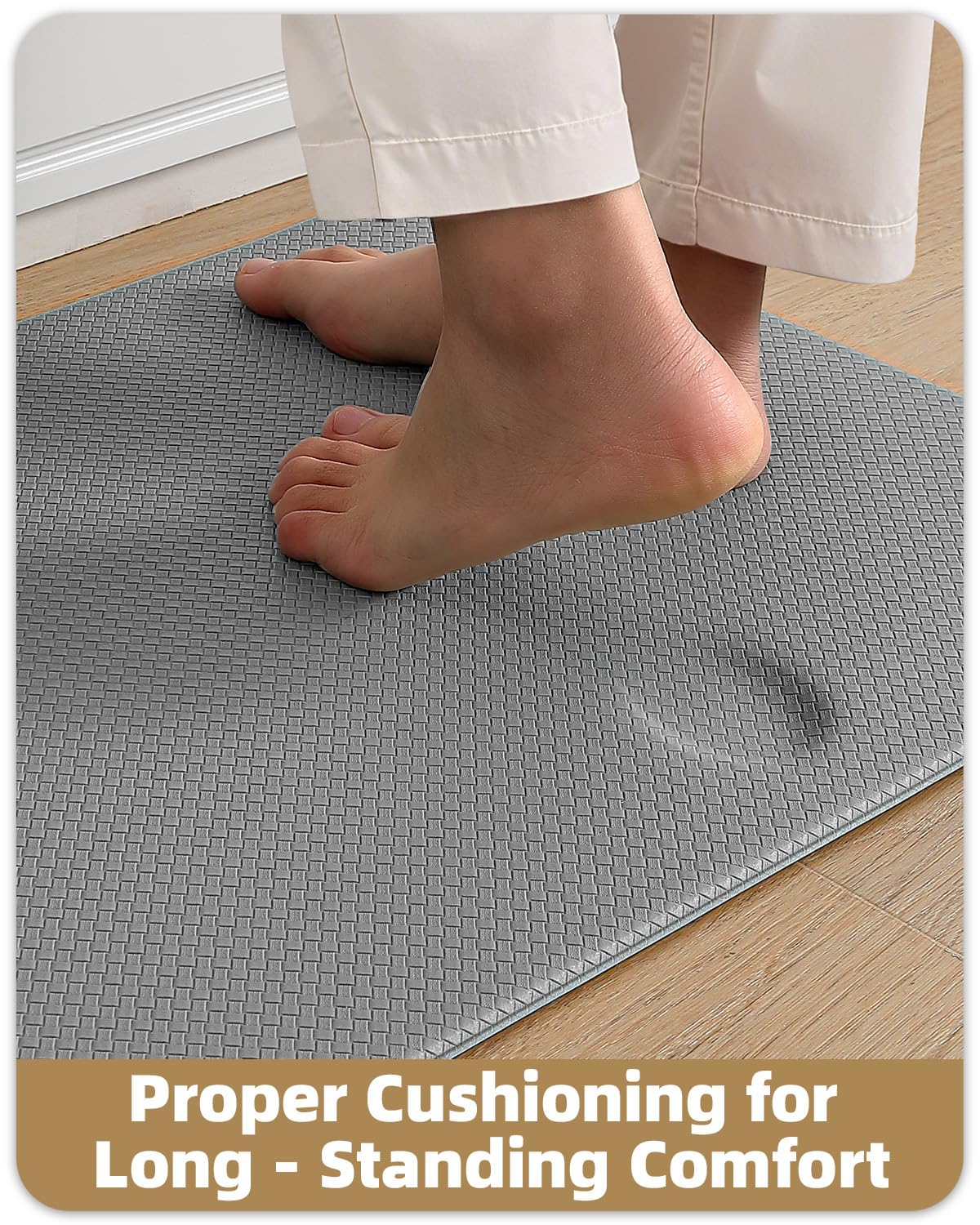 Anti-Fatigue Kitchen Runner Rug