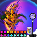 Sunset Rainbow Projector Lamp LED Night Light Atmosphere Lamp
