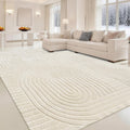 Washable Non-Slip Area Rug Geometric Print