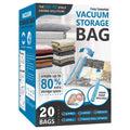 Vacuum Storage Bags for Duvets & Clothes 8-Pack