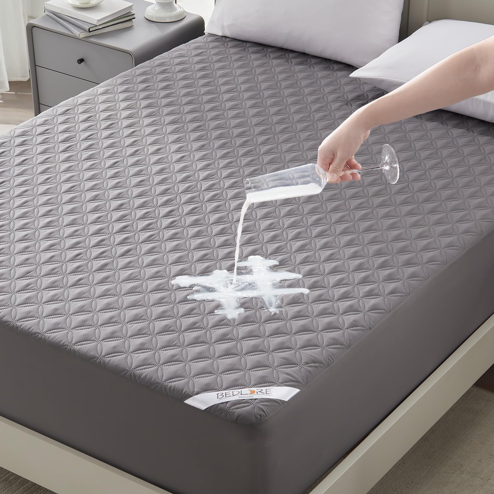 Waterproof Fitted Mattress Protector Cover