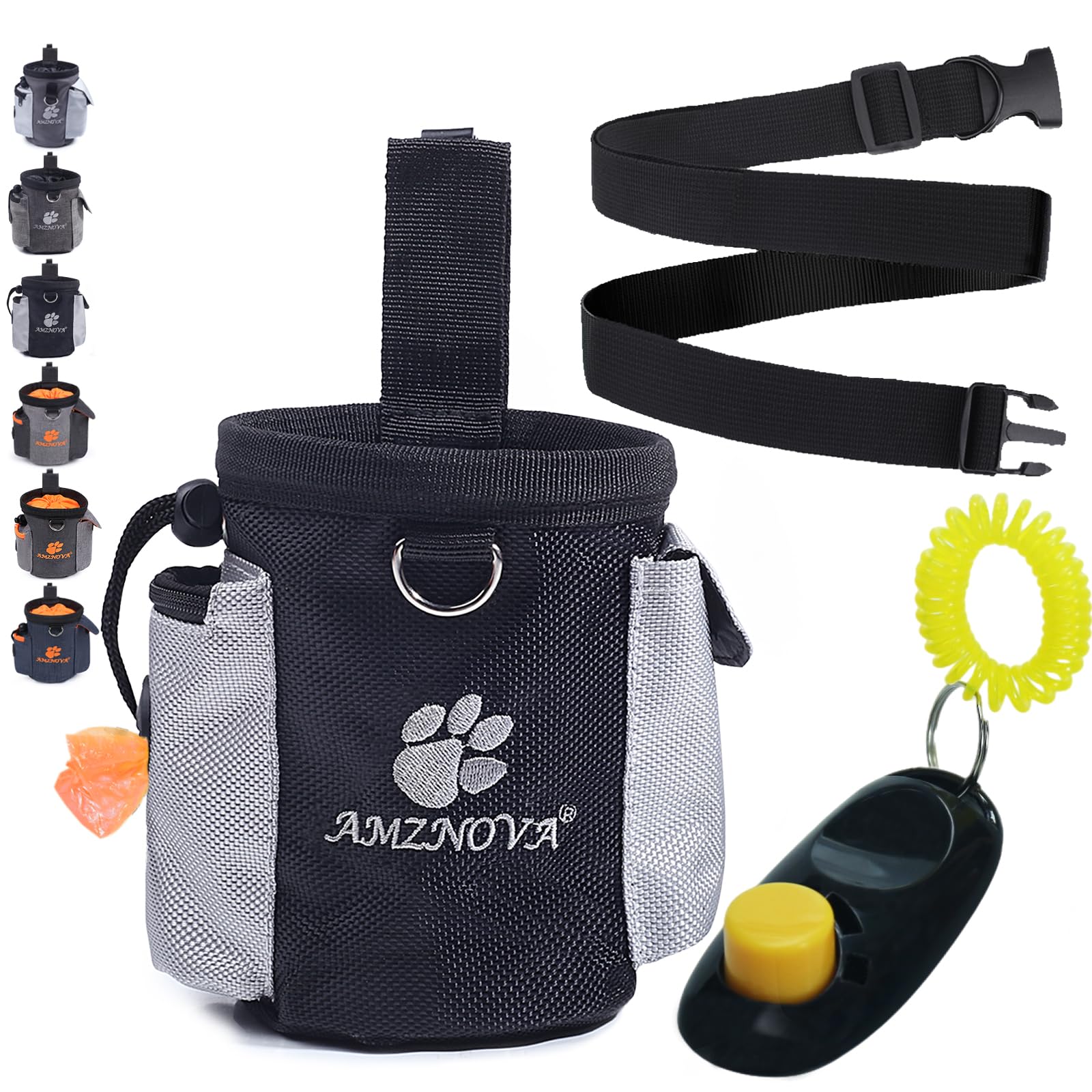 Dog Treat Training Pouch with Waist Clip