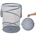 Collapsible Laundry Hamper Basket 2-Pack