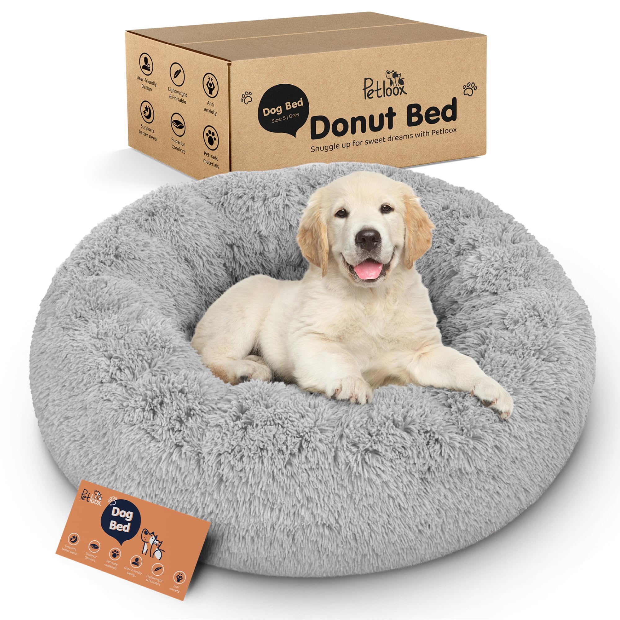 Calming Anti-Anxiety Donut Cuddle Bed