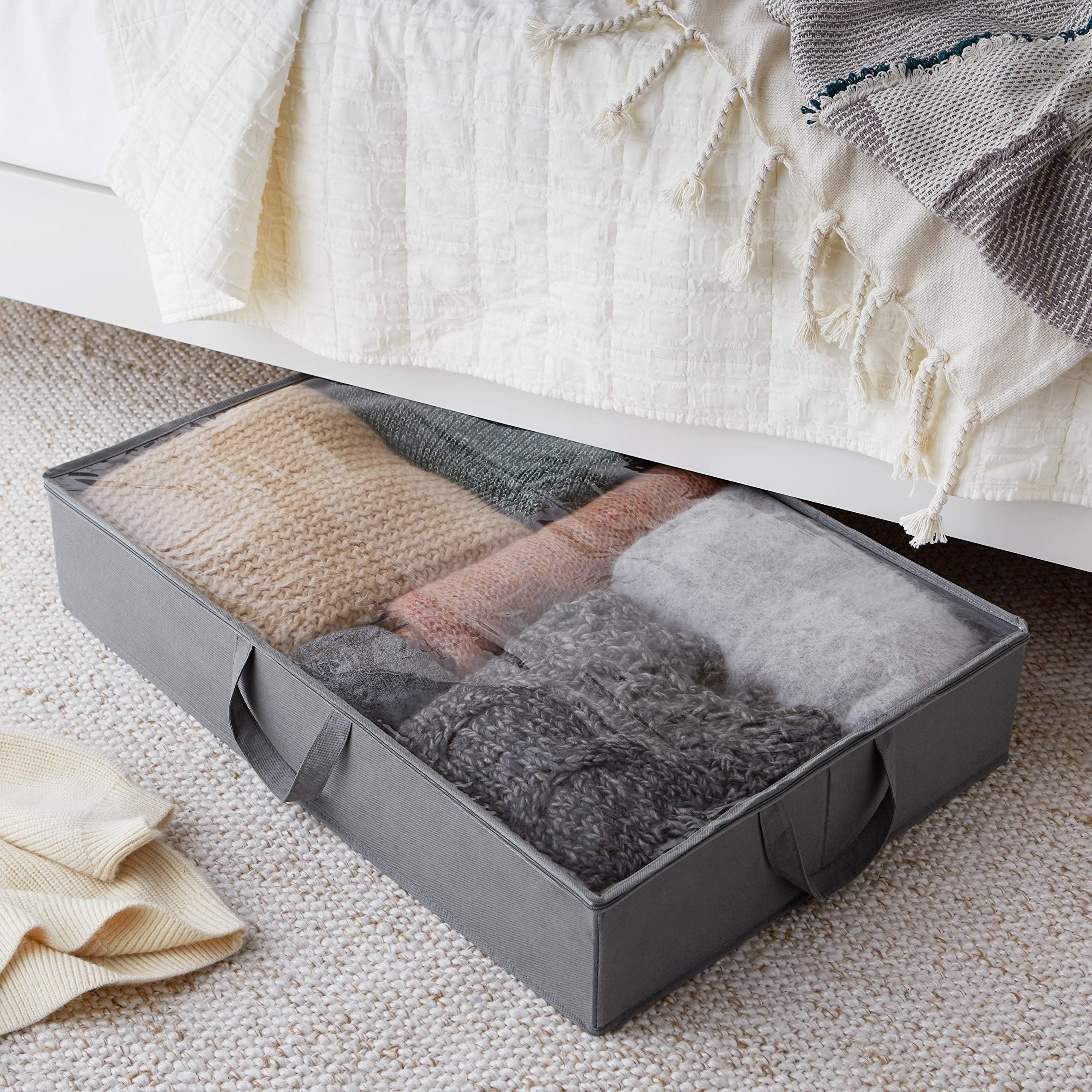 Under-Bed Storage Bags with Window 2-Pack