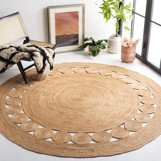 Round Jute Area Rug