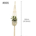 Hanging Plant Handmade Macrame Plant Hanger Flower Pot Planter Hanger Wall Decor Courtyard Garden Hanging Planter Hanging Basket