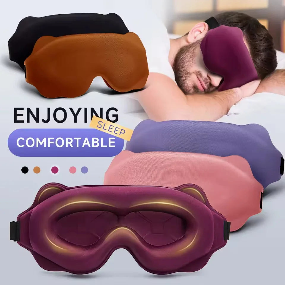 Weighted sleep eye mask