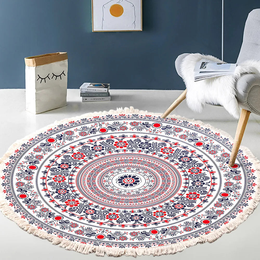 Chunky Knit Throw Rug