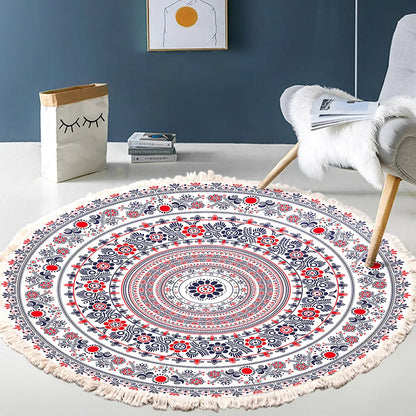 Chunky Knit Throw Rug