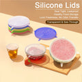 Silicone stretch lids food covers