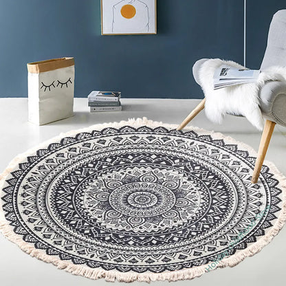 Chunky Knit Throw Rug
