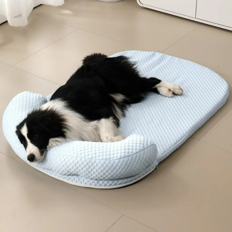 Dog self-cooling gel mat pad