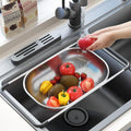 Wudkey Expandable Over-the-Sink Colander