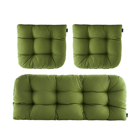 BLISSWALK 3-Piece Outdoor Chair Cushion Set