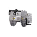 Giraffe Tools Stainless Steel Wall-Mounted Garden Hose Reel